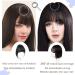 TBOAD 100% Real Human Hair Toppers with Bangs | 12 Dark Brown Remy Hair Extensions for Thinning Hair | Clip in Bangs Wiglets Hair Piece - Buy Online on GoSupps.com
