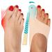 Tech Love Hallux Valgus Socks Relief of the Bunion Non-Slip Heel Strap Hallux Valgus Splint Size M for Shoes