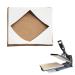 15x15 Heat Press Platen Wrap Cover  Heat Resistant Protector for Protecting Sublimation Heat Pressing Machine Plate Reusable Sheet Protective Cover for Heat Press Transfers (15x15inch  Brown)
