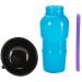 GOODS+GADGETS 600ml Dog Drinking Bottle with Integrated Bowl - Travel Water Bottle for Dogs - Blue | Perfect for Car Trips - Buy Online on GoSupps.com