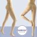 Beister Medical Compression Tights Class 2 Open Toe Thigh High Pantyhose 20-30 mmHg - Varicose Veins & Edema Support - Beige M - Buy Online on GoSupps.com