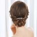 Aneneiceera Gold Crystal Wedding Hair Comb Clip - Bridal Headpiece for Women and Bridesmaids - Buy Online on GoSupps.com