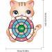 Cxwind Cat Dart Board - Fun & Educational Dart Game for Kids | Birthday Party Games - Buy Online on GoSupps.com
