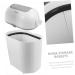 Household Sealed Deodorant Baby Diaper Plastic Trash can Bedroom Diaper Storage Bucket Office Bathroom Creative Trash can - Buy Online on GoSupps.com