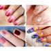 Nail Art Tip Round Flat Painting Drawing Carving Dotting Pen Liner Acrylic Gel UV Polish Manicure Tools - Buy Online on GoSupps.com