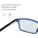 ZENOTTIC Reading Glasses & Blue Light Blocking Glasses for Men & Women - Lightweight & Stylish 1.00 Blue - Buy Online on GoSupps.com