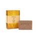 Aoklabs Gold Linen Soap 2 in 1 cleanses and exfoliates the skin mildly deeply and effectively and hydrates nourishes and protects cell renewal 100g