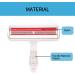 UBUL Pet Hair Remover Roller - Self-Cleaning Base - Eco-Friendly Portable Solution for Furniture - Dark Red - Buy Online on GoSupps.com