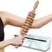 Cellulite massage device - massage roller wood - fascia roller small - Maderotherapy anti cellulite - massage roller