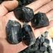 Natural Crystal Rough 4pcs Natural Black Tourmaline Crystal Rough Rock Mineral Sample raw Stone Mineral Sample - Buy Online on GoSupps.com