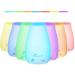 2 Pack 200ml Essential Oil Diffuser Set with 6 Natural Oils - Aromatherapy Ultrasonic Humidifiers with Auto Shut-Off and LED Lights - Buy Online on GoSupps.com