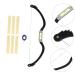 Hemoton 3pcs Bow Eyebrow Ruler Eyebrow Ruler Tool Stainless Steel Eyebrow Trimming Positioning Ruler - Buy Online on GoSupps.com