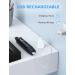 Otemly Rechargeable Ear and Nose Hair Trimmer - Professional Dual Edge Blades, Waterproof, Mute Motor - Men & Women's Grooming Tool - Buy Online on GoSupps.com