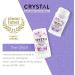 CRYSTAL Unscented Mineral Deodorant Stick - 24hr Odor Protection, Non-Staining, Aluminum & Paraben Free - 4.25 oz - Buy Online on GoSupps.com