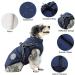 Warm & Stylish Savlot Dog Jacket - Winter Vest & Sleeveless Padding for XXL Dogs | Perfect for Skiing & Cold Weather | Black - Buy Online on GoSupps.com