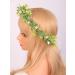 Buy Wiwpar Boho Flower Headband - Green Leaf Fairy Wreath Hairpiece for Weddings Costumes & Christmas - Buy Online on GoSupps.com