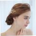 Ipetboom Hair Accessories for Women Rhinestone Headpiece Bridal Headpiece Crystal Headpiece Prom Headpiece Crystal Metal Comb Wedding Tiara Bridal Hair Accessories Manual Women's Flowers - Buy Online on GoSupps.com