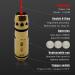 Angeebin Laser Training Cartridge for 45ACP, 40S&W, 380ACP, 9MM - Dry Fire Laser Bullet with Spare Accessories - Buy Online on GoSupps.com