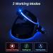 Luminous USB Charging Dog Harness - LED Light Harness for Small & Medium Dogs - Breathable & Lightweight PCEOTLLAR - Black/Blue S/M - Buy Online on GoSupps.com