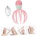 Beavorty 2-in-1 Electric Scalp Massager & Tingling Brush - Pink Baby Octopus Head Massage for Ultimate Relaxation - Buy Online on GoSupps.com