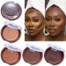 Phoera Sun Love Cream Bronzer - Natural Looking Matte Sun-Kissed Glow - Sweat Resistant - Aquapurity (203 Sunset) - Buy Online on GoSupps.com