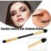 Double Ended Eyeshadow Nose Shadow Eye Shadow Makeup Cosmetic Brush Tools Q1H6 Brush Brush Eyeshadow Beauty Makeup 1pc - Buy Online on GoSupps.com
