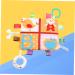 Safigle Animal Toys | Bite Toys for Babies & Toddlers | Noisy Crackling Toys for Newborns - International Shipping Available - Buy Online on GoSupps.com