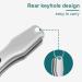 Cumulus Nail Clipper Nail Clippers with Catcher Toenail Clippers for Thick Nails Cumuul Nail Clipper Professional Extra Large Heavy Duty Toe Nail Clippers for Seniors Men and Women (Color : Blac Black - Buy Online on GoSupps.com