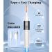 BUV Heated Eyelash Curler - White | Electric, LED Display, 2 Temp Settings | 48Hr Long Lasting Curl, USB Rechargeable - Buy Online on GoSupps.com