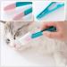 3pcs Cat Eye Cleaning Brush Portable Grooming Comb Household Cat Eye Brush Kit Tear Stain Removal Eye Care Dog Eye Comb Convenient Grooming Accessory Pets 10X1cmx3pcs Pink Greenx3pcs - Buy Online on GoSupps.com