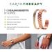 Women's Pure Copper Magnetic Healing Bracelet for Arthritis & Joint Pain Relief - Adjustable Rope Inlay Style | Earth Therapy Reddish Brown - Buy Online on GoSupps.com