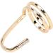TYCIONG Decorative Nail Ring Fashion Fingertip Jewelry Nail Art Ring Ladies Wearing Nail Accessories (3050 gold) - Buy Online on GoSupps.com