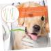 FOMIYES Pet Toothpaste 32 Pcs Double Head Dog Toothbrush Pet Supplies Puppy Toothbrush Cat Pet Oral Toothbrush Handheld Toy - Buy Online on GoSupps.com