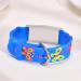 Customized Kids Safety ID Wristband | Personalized Medical Alert Bracelet for Boys & Girls | Outdoor Anti-Lost Bracelet with Cartoon Pattern | Blue Silver Butterfly Design - Buy Online on GoSupps.com