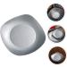 HOMSFOU 3pcs Square Snack Plate Soy Dish Ceramic Plates Soy Sauce Plates Oyster Dishes Sauce Seasoning Dish Small Plates Small Sauce Cups Square Plates Spices Dishes Stainless re-usable As Shownx3pcs 9.5X9.5CMx3pcs - Buy Online on GoSupps.com