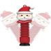 Santa Claus Sensory Tubes - in The Dark Santa Claus Sensory Tubes - Fine Motor Training Learning Toys for Toddlers Kids Stocking Stuffers Educational Toys Xiaoguozi Without Light