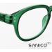 Sanico Roma Green Reading Glasses - 2.5 Diopter Fashionable Optical Aid for Men & Women - Buy Online on GoSupps.com