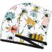 Colorful Insects Microfiber Hair Towel | Soft Super Absorbent Wrap for Women | Quick Dry Coral Velvet Cap for Long Curly Thick Hair - Buy Online on GoSupps.com