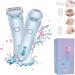 Duskofficial Razor Dusk Official Shaver Dusk Official Electric Razor Electric Waterproof Shaver for Women Womens Shaver for Legs Portable Rechargeable Bikini Trimmer (Blue)
