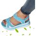 Stronrive Women's Muffin Shoes | Adjustable Flat Casual Hiking Sandals for Beach Shopping & Camping - Buy Online on GoSupps.com