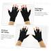 minkissy 4 Pairs Nail Protection Gloves Miss Protector Manicure Nylon - Buy Online on GoSupps.com