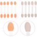 SKISUNO 100pcs Double Ended Eyeshadow Brush Makeup Comestic Applicator Makeup Brush Sponge Stick 6.5x1.3cm White - Buy Online on GoSupps.com