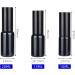 Zeoabsy 4-Pack 10ml Shiny Black Glass Spray Bottles with Funnel - Refillable Atomizer for Travel & DIY - Buy Online on GoSupps.com
