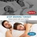 Buy Anti Snoring Devices - Silicone Nose Clip Snore Stopper (Pack of 6) | Adjustable Magnet for Men & Women | Effective Snore Relief - Buy Online on GoSupps.com