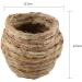 Handwoven Straw Bird Nest for Myna Thrush Budgie Parrot - 8cm Mouth Diameter - Buy Online on GoSupps.com
