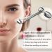 Metal Face Roller & Gua Sha Massage Tool for Face, Neck, Eye & Body Skin Care - Facial Roller for Women - Buy Online on GoSupps.com