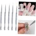 Housoutil 2sets Nail Art Drawing Pen Manicure Accessory Liner Brush Liner Paint Fashion Nail Art Pen Nail Art Liner Manicure Accessories Brush The Brush Miniature - Buy Online on GoSupps.com
