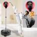 Kids Punching Bag Set with Stand & Gloves | Adjustable Boxing Toy Gift for Ages 3-12 | Apoaa - Buy Online on GoSupps.com