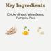Applaws Grain Free Chicken & Vegetables Wet Dog Food Pouch 85g (12-Pack) - 100% Natural and Delicious - Buy Online on GoSupps.com
