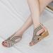 Buy XTZYGLFD Wedge Sandals for Women - Bohemian Summer Fashion Fish Mouth Design Roman Heel Size 5 UK Narrow - Buy Online on GoSupps.com